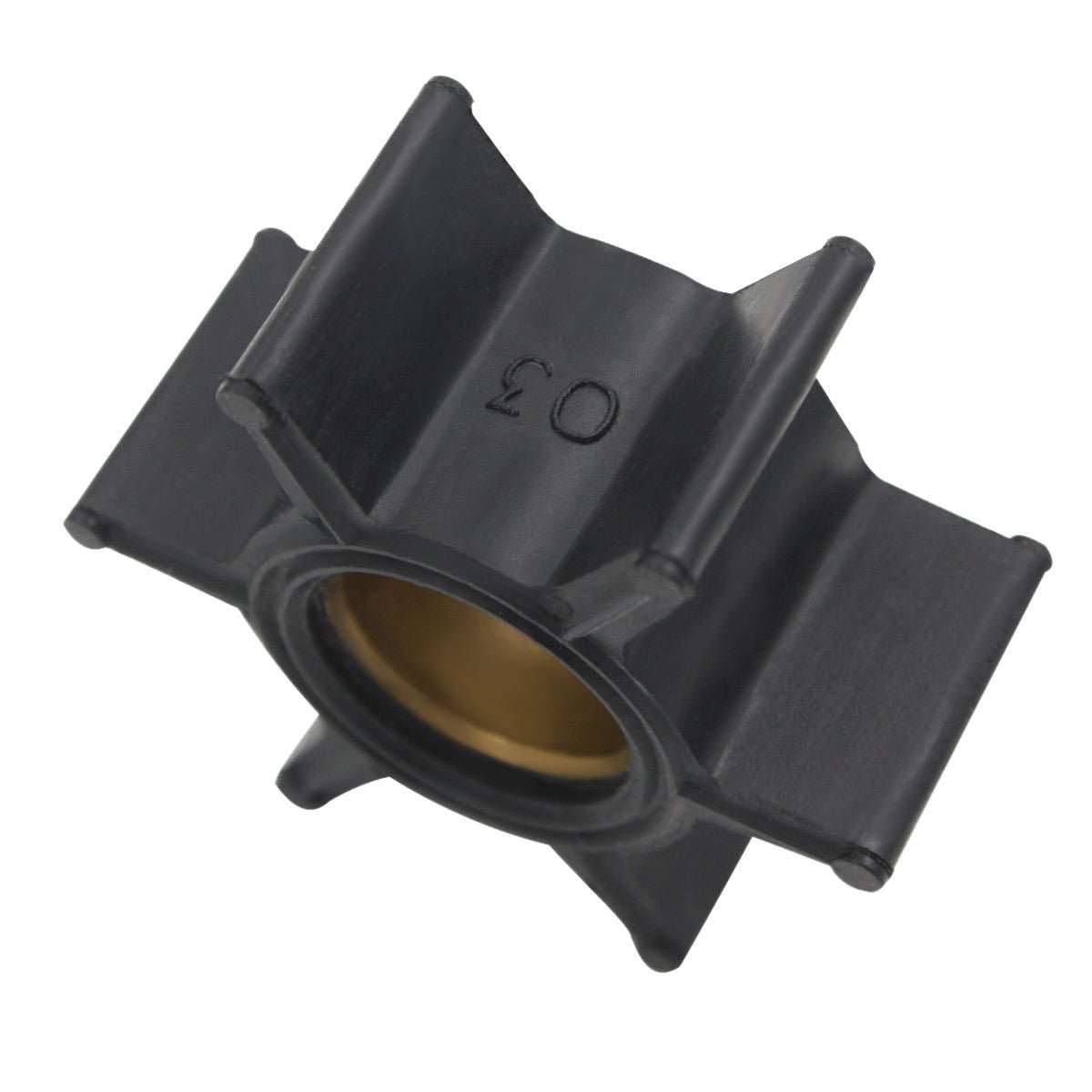 Water Pump Impeller – Fits Mercury 3.9-9.8 HP Outboards (Replaces Mercury 47-89981)