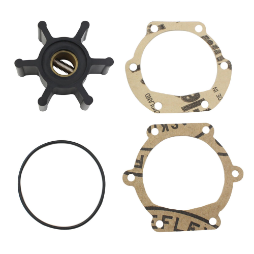Water Pump Impeller Kit – Fits Jabsco, Johnson, Yanmar, Volvo Penta, Westerbeke (Replaces Jabsco 653-0001-P, Johnson 09-810B-1)