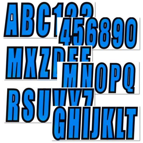 Boat Registration Decals – Fits All Marine Vessels (Replaces Hardline Products, STIFFIE, VulgrCo)
