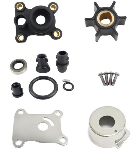 Water Pump Impeller Kit – Fits Johnson/Evinrude 8-15 HP (Replaces 394711, 777801, 18-3327)